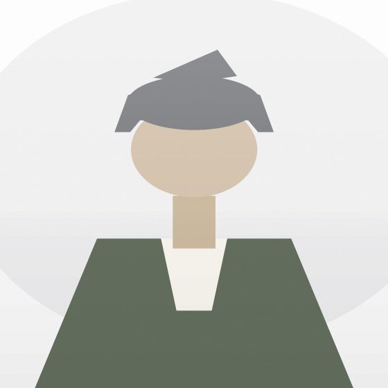 Portrait : une silhouette de face.